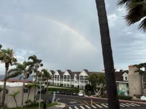 Carlsbad Staycation Double Rainbow
