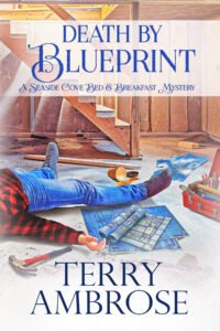 Cover of Death by Blueprint by Terry Ambrose